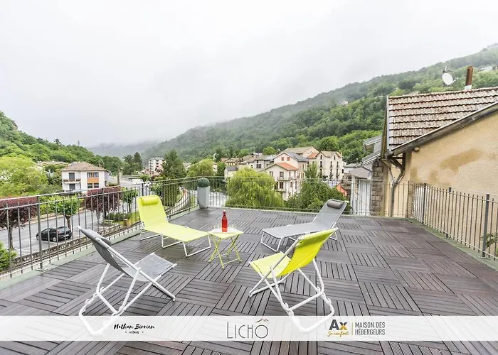 Apartmán T3 Calimero Ax Le Regina Classe Cle 6 Couchages